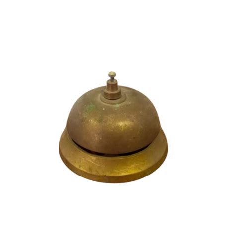 Victorian Brass Antique Heavy Courtesy Counter Top Bell Reception Desk Bell Ebay