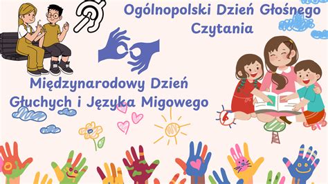 Międzynarodowy Dzień Głuchych i Języka Migowego oraz Ogólnopolski Dzień