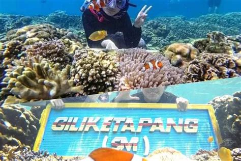 Jangan Mantai Mulu Coba Sesekali Snorkeling Di Pulau Gili Ketapang