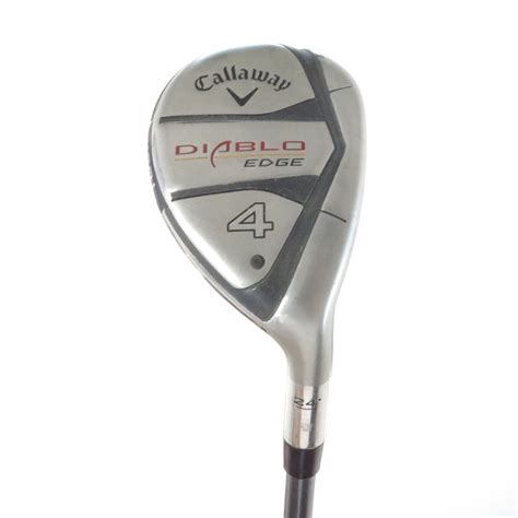 Callaway Diablo Edge Tour 4 Hybrid 24 Degrees Graphite Stiff Flex 45854a Mr Topes Golf