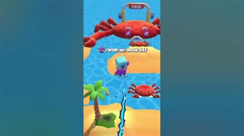 speed run  stumble guys sea beach youtube