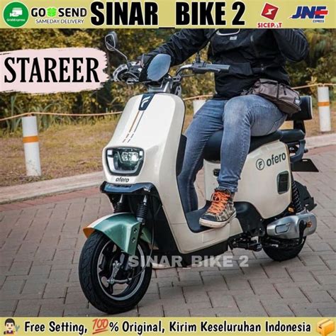 PROMO SPESIAL Sepeda Motor Listrik OFERO STAREER 500 Watt Electric E