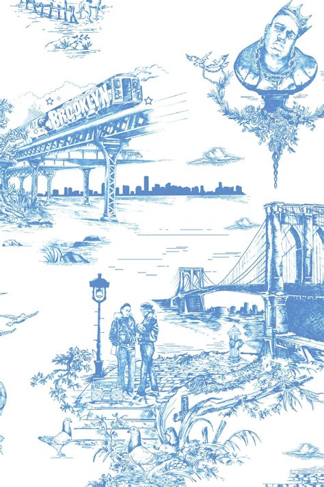 Brooklyn Toile (#3067483) - HD Wallpaper & Backgrounds Download