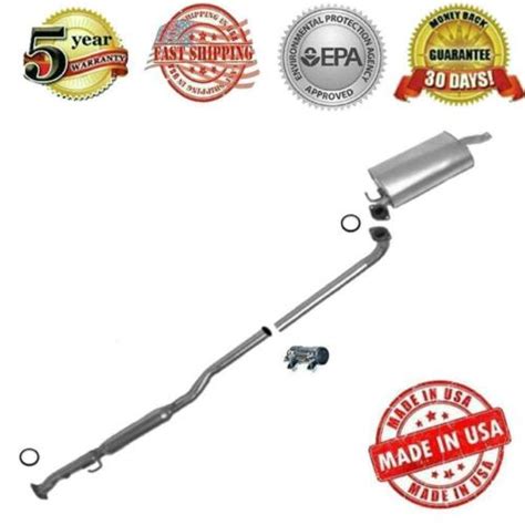 Camry L Muffler Resonator Pipe Exhaust