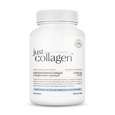 Buy Hydrolyzed Marine Collagen Capsules | Just Collagen – Just Glow