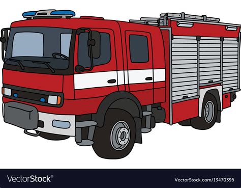 Fire truck Royalty Free Vector Image - VectorStock