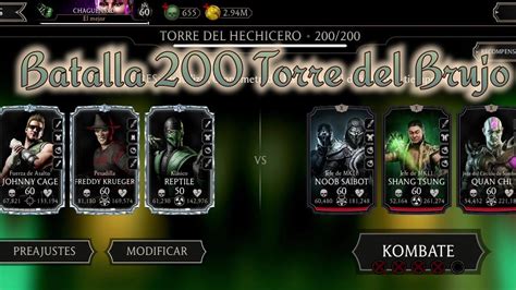 Batalla 200 Torre Del Hechicero YouTube