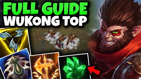 Full Wukong Top Lane Guide Best Runes And Items Best Combos And Lane