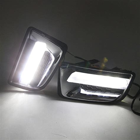 Otwoo Car Flashing 2pcs For Isuzu D Max Dmax 2014 2015 Led Drl Daytime