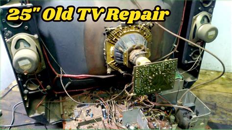 How To Repair 25inch TV How To Repair CRT TV Videocon CRT TV Standby