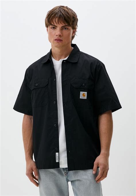 Рубашка Carhartt WIP Craft цвет черный RTLADO696402 купить в