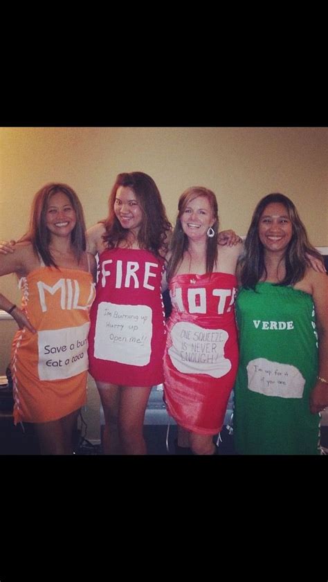 Taco Bell Sauce Packet Costume