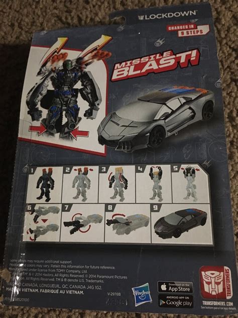 Hasbro Transformers Animated Deluxe Lockdown Action Figure For Sale