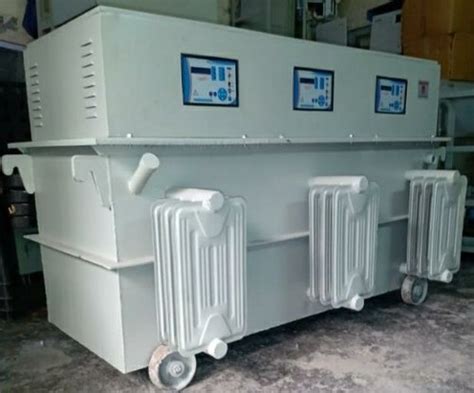 300 KVA Oil Cooled Three Phase Servo Voltage Stabilizer At Rs 2 83