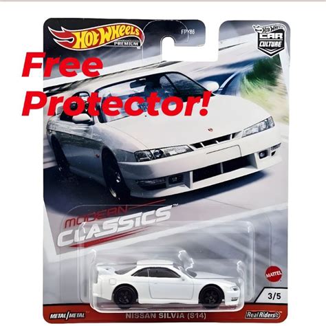 Jual Hot Wheels Premium Nissan Silvia S14 Modern Classics Shopee