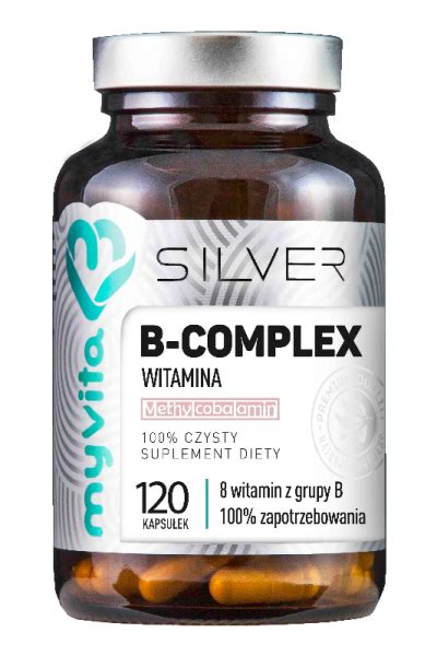 MYVITA SILVER Witamina B Complex 120 kapsułek cena opinie wskazania