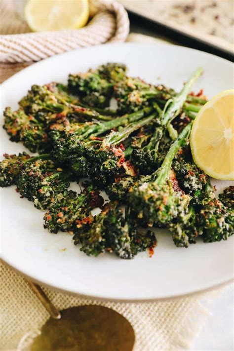 Roasted Broccolini The Healthy Maven