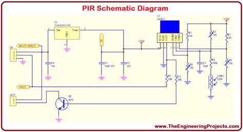 Circuit Diagram Of Passive Infrared Sensors - Circuit Diagram