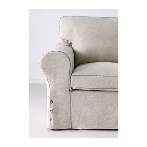 Ikea Ektorp Loveseat Sofa W Chaise Cover Seat Sectional Slipcover