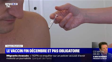 Covid 19 la vaccination ne sera pas obligatoire et pourrait démarrer