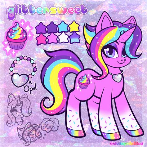 Ponysona Ref Glittersweet By Dolcisprinkles On Deviantart