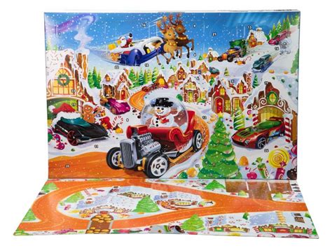 Barbie Hot Wheels Adventní kalendář Lidl cz