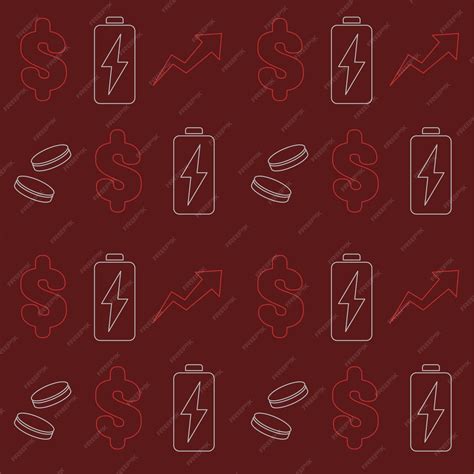 Premium Vector | High energy bills pattern design, electricity crisis