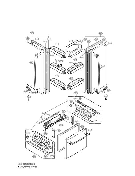 Refrigerator Parts Lg Refrigerator Parts Diagram