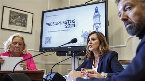 Valencia Aprueba Sus Presupuestos Para 2024 Que Se Elevan Hasta Los 1