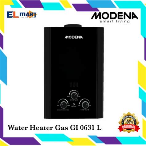 Jual Modena Gas Water Heater GI 0631 L 0631L 0631L Pemanas Air Kamar