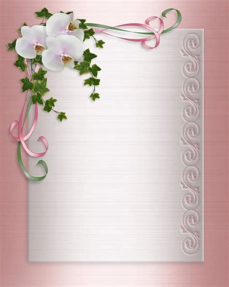 Wedding Invitation Border Satin — Stock Photo © Irisangel #2177264