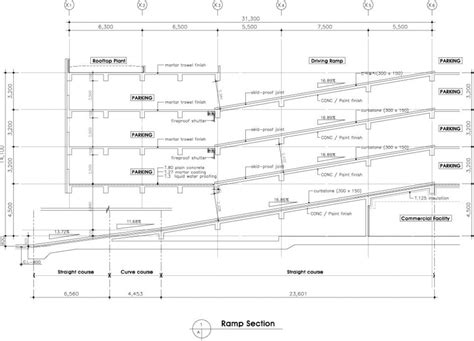 Parking Garage Ramp Design Carparkingrampslope Car Parking Ramp Slope