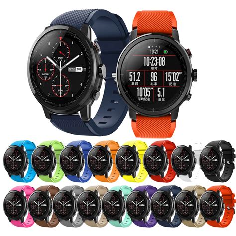 Silicone Banda Substituição para Amazfit Stratos 2 2s Relógio