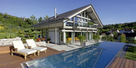 Huf Haus Mit Infinity Pool Modular Home Designs House Design Grand