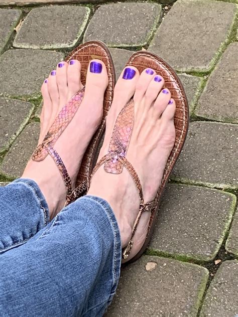 My Wife Teasing Me With Her Sam Edelman Thong Sandals Flickr