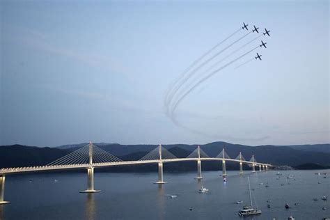 Croatia Links Divided Region With New Adriatic Coast Bridge Euronews