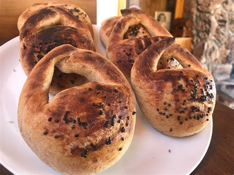 Kaak Bread ~ Bbb ~ Lebanese Street Bread Mykitcheninhalfcups