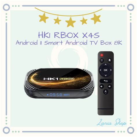 Jual Hk Rbox X S Android Smart Android Tv Box K Jakmall