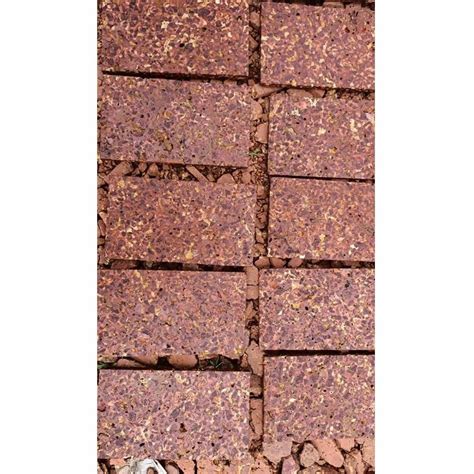 Red Inch Laterite Stone Tile For Flooring Thickness Mm At Rs