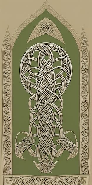 Premium AI Image | Celtic knot art