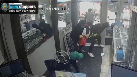 Bronx Jewelry Heist Video Shows Masked Men Steal More Than 2 Million