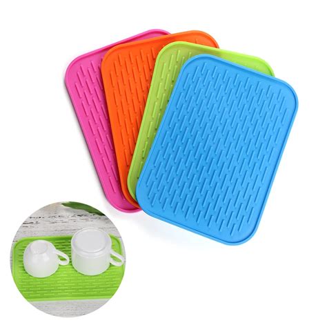 1pc Silicone Heat Resistant Non Slip Trivet Pot Pan Holder Mat Pad Kitchen Anti Slip Pot Holder