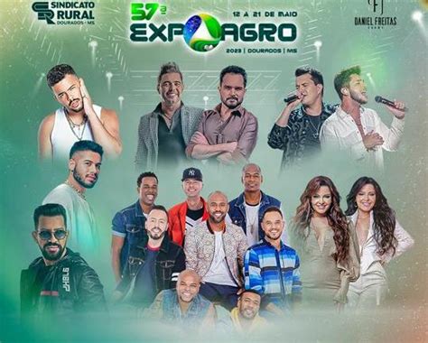 Definida A Agenda Cultural Da Expoagro Douranews