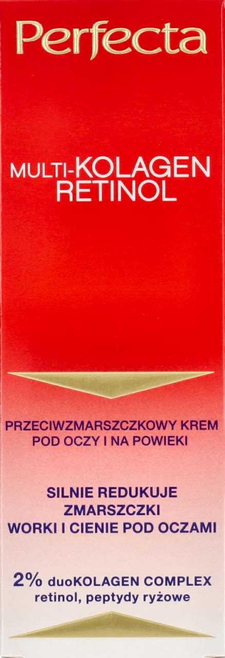 PERFECTA Multi Kolagen Retinol Krem Pod Oczy Przeciwzmarszczkowy 15