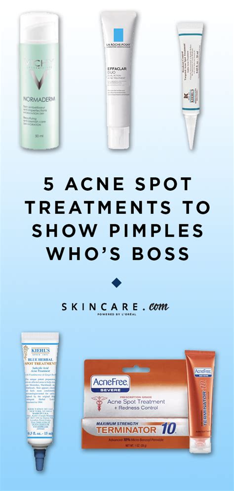 The Best Acne Spot Treatments Skincare By L Or Al Peau Acn