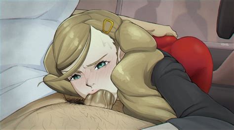 Rule 34 1boy 1girls Ann Takamaki Ass Ass Grab Balls Big Penis Blowjob Blue Eyes Car Car Sex