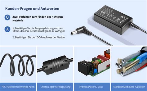 KFD Netzteil DC 14V 4A Stromkabel Ladegerät für Samsung Monitor