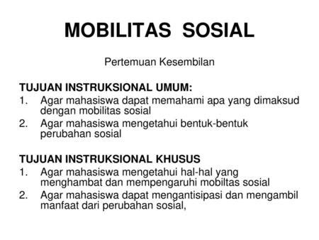 Jelaskan Perbedaan Mobilitas Vertikal Dan Mobilitas Horizontal