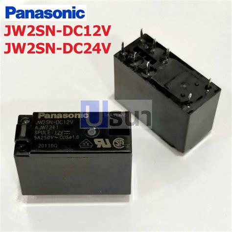 รเลย Panasonic Relay 12VDC 24VDC 8Pin JW2SN DC12V JW2SN DC24V JW2SN