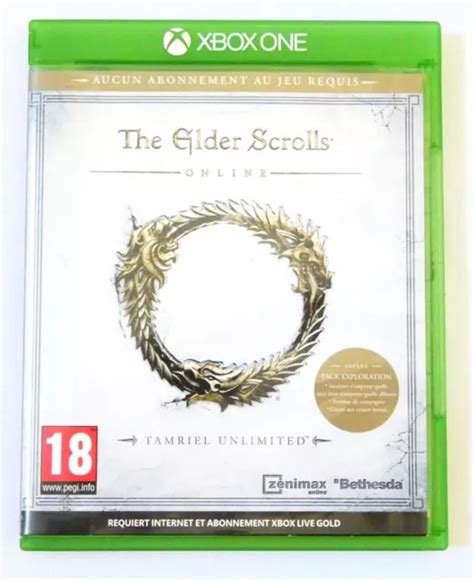 The Elder Scrolls Tamriel Unlimited Jeu Console Xbox One Microsoft Pal